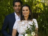 Evelyn Sharma Stuns In A White Wedding Gown As She Ties The Knot With Her Beau Tushaan Bhindi