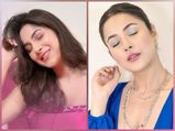 Shehnaaz Gill's Trendy Pastel Makeup Looks In Pink And Blue - Which One Do You Like More?