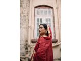 Sonal Chauhan Looks Gorgeous In Her Red Anarkali Set; Find Out The Price of Her Outfit