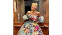 Cannes 2021: Sharon Stone Is A Vision To Behold In Her Blue Floral Gown As She Attends The Screening 