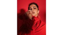 Deepika Padukone Dresses Up In A Red And Black Outfit For Ranveer Singh’s Mother’s Birthday Celebrations 
