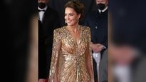 Kate Middleton Makes Power Statement In Golden Cape Gown At The Premiere Of James Bond Movie No Time To Die