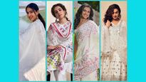 Navratri 2021: White Traditional-Wear Goals From Sara Ali Khan, Sanya Malhotra, PV Sindhu And Huma Qureshi