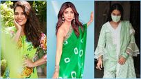 Navratri 2021: The Green Kurta Set Goals Ft. Richa Chadha, Shilpa Shetty Kundra, And Sara Ali Khan 