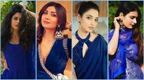 Navratri 2022: B'Town Divas Inspire Us With Rich And Resplendent Royal Blue Outfits