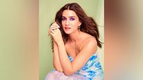 Hum Do Hamare Do Promotions: Kriti Sanon’s Aqua Gown Is What You Can Bookmark For Tropical Holidays