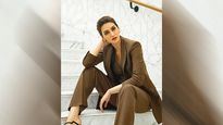 Kriti Sanon Slays It In Brown Pantsuit! Shows Us How To Look Like The Most Important Person In The Room 