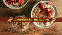 How To Make Low-Calorie, Gluten-Free And High Fibre Vegan Chocolate Banana Oatmeal
