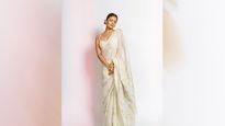 Alia Bhatt Beautifully Flaunts Her White Saree At Gangubai Kathiawadi Promotions