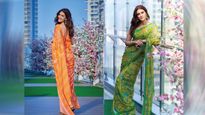 Kriti Sanon’s Summer Ready Orange And Green Sarees: Which One Do You Like?