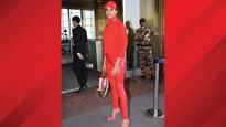 Airport Style: Deepika Padukone Rocks Formula 1 Style All-Red Look! 