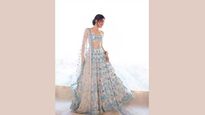 Alaya F Is A Vision To Behold In Dreamy Ivory Blue Lehenga