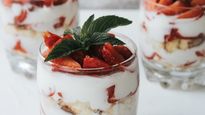 Calcium-Rich Recipe For Healthy Bones: Frozen Yoghurt And Mixed Fruit Parfait