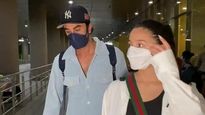 Alia Bhatt Slays Casual Fashion As She Returns From Italian Babymoon With Hubby Ranbir Kapoor