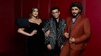 Koffee With Karan 7: Sonam Kapoor Nails Maternity Fashion in Black Off-Shoulder Gown!
