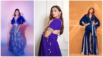 Navratri 2022 Day 3: Alia Bhatt To Madhuri Dixit, Royal Blue Navratri Outfits Guide From Bollywood Beauties