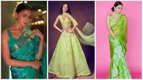 Navratri 2022 Day 5: Alia Bhatt To Ananya Panday, Green Navratri Outfit Inspirations From Bollywood Actresses
