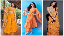 Navratri 2022 Day 7: Orange Navratri Outfit Ideas From Ananya Panday, Sara Ali Khan, Shraddha Kapoor