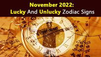 November 2022: Astrological Predictions For Lucky And Unlucky Zodiac Signs