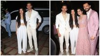 Hrithik Roshan And Girlfriend Saba Azad Twin In White Outfit For An Engagement Bash; See Pics