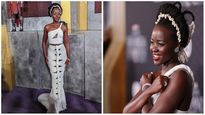 Lupita Nyong'o Gives Angelic Impression In A Braided Dress At Black Panther Wakanda Forever Premiere