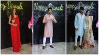 Sara Ali Khan, Ananya Panday, Kartik Aaryan, and Others Flaunt Ethnic Look At T-Series Diwali Bash