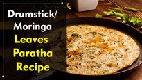 Healthy And Nutritious Drumstick/Moringa Leaves Paratha