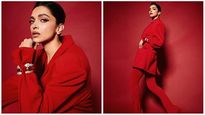 Deepika Padukone's Red Pantsuit Serves As A Style Guide For Power Dressing: PICS!