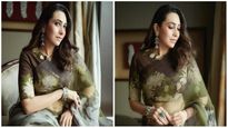 Karisma Kapoor’s Floral Print Saree Look Reflects Classic Elegance, Pics!