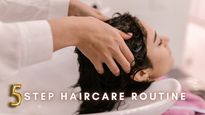 A 5-Step Haircare Routine That Is Soothing And Gives You Glossy, Shiny Hair