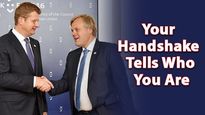 What Does Your Handshake Say About You As A Person?