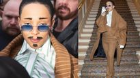 Doja Cat's Faux Mustache And Beard Look Reads Quirky At PFW 2023, Pics!