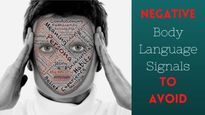 Five Negative Body Language Signals That Give Wrong Impressions 