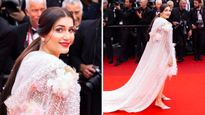 Cannes 2023: Dancer Sapna Choudhary Shines On The Red Carpet In Pastel Outfits, Pics!