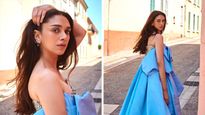 Cannes 2023: Aditi Rao Hydari Oozes Elegance In Oscar De La Renta Blue Gown, Pics!