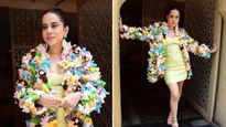Urfi Javed's Colourful Teddy Jacket Grabs Attention, Defines Quirky Fashion, Pics!