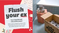 This  Company Will Let You Flush Your Ex By Turning Old Love Letters Into Toilet Papers This Entire February 
