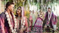 Divya Agarwal-Apurva Padgaonkar's Marathi Wedding, This Happy Couple Twin In Purple Ensembles, Pics!