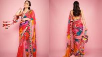 Sara Ali Khan Gives Boho Vibes In A Vibrant Printed Saree Which Is Perfect For Holi, 6 Ways To Ace This Style