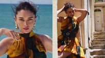 Cannes 2024: Aditi Rao Hydari's Floral Black And Yellow Dress Avatar Redefines Modern Elegance, Pics!