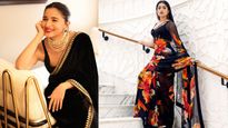 Alia To Rashmika, Bollywood Divas' Take On The Black Saree Is Ideal To Steal Spotlight 