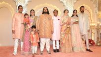 Anant Ambani Wedding Pics Out!  Groom Looks Dapper In Peach Sherwani For The Pink Themed Wedding