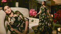 Sonam Kapoor Embraces Floral Fashion In Carolina Herrera Gown, It Costs 5 Lakhs!