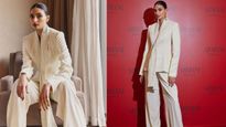 Mom-To-Be Athiya Shetty Glows In Rimzim Dadu Pantsuit At Armani Beauty Launch!