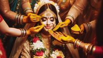 Why Do Indian Brides Get Covered In Haldi On Their Wedding Day? It's More Than Skin Deep