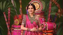 Nita Ambani's 9 Colour Inspired Navratri Lehenga Proves Traditional Weaves Are The New Luxury Statement