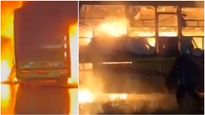At Least 25 Killed After Bengaluru-Bound Bus Catches Fire In Kurnool In Andhra