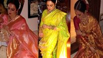 Happy Birthday Rekha: 5 Saree Inspirations To Channel Her Style This Karwa Chauth 2025