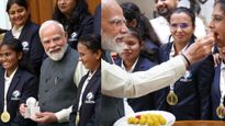 PM Modi’s Sweet Surprise For India’s Women’s Blind Cricket Champions At Lok Kalyan Marg