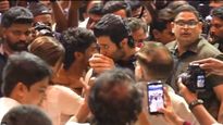 Vijay Deverakonda Caught Kissing Girlfriend Rashmika Mandanna's Hand In Viral Video